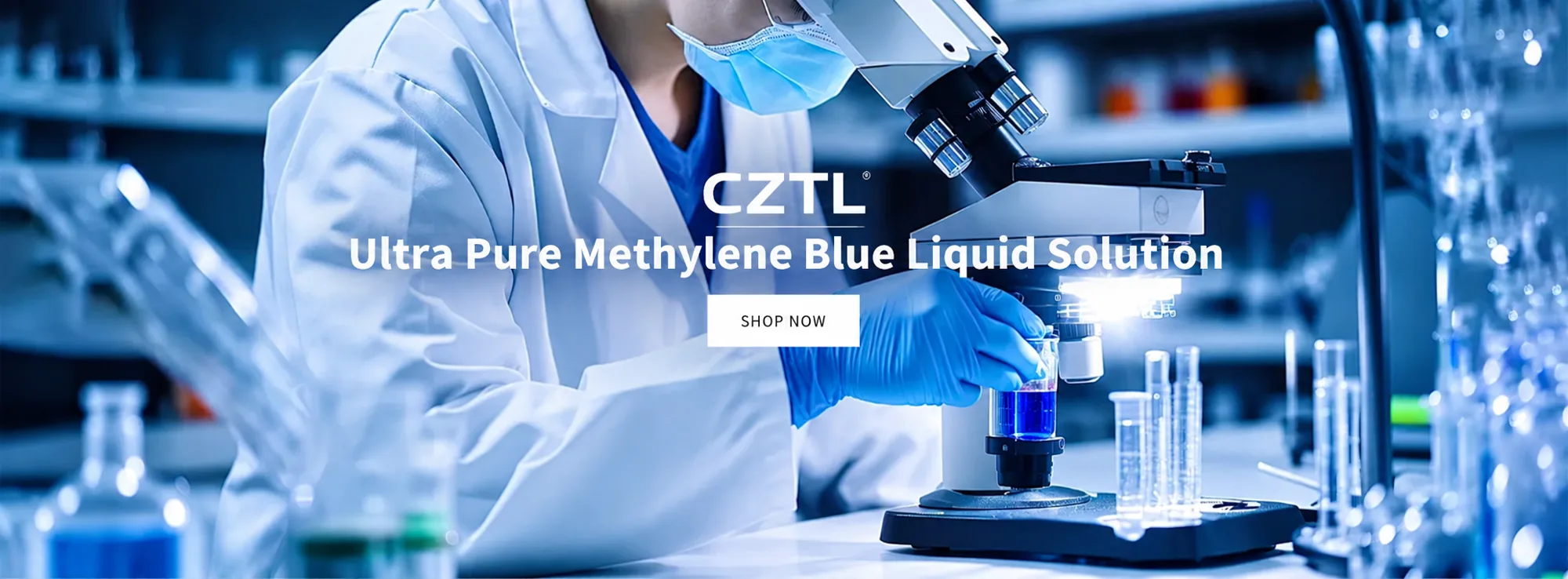 CZTL Ultra Pure Methylene Blue Liquid Solution