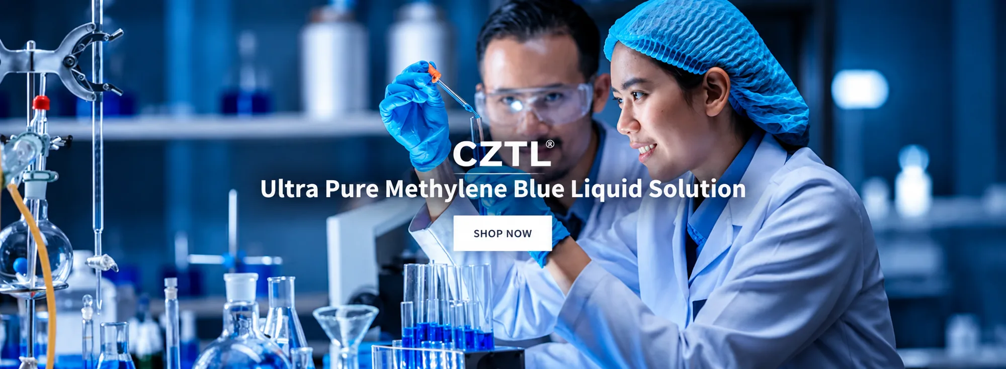 CZTL Ultra Pure Methylene Blue Liquid Solution