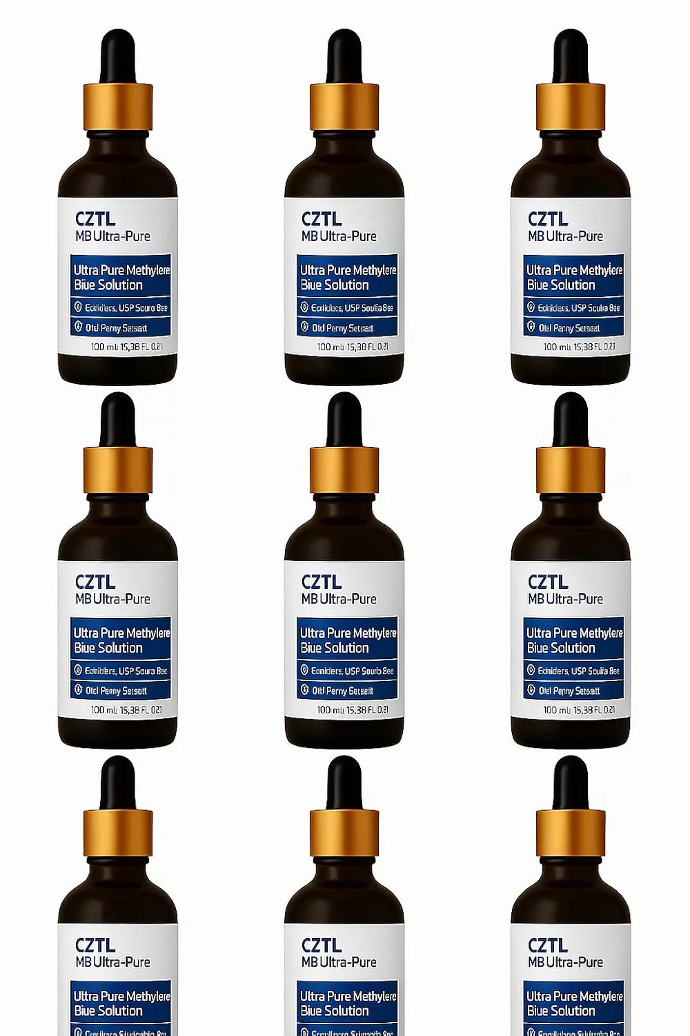 CZTL Methylene Blue 0.1% 900 ml Solution